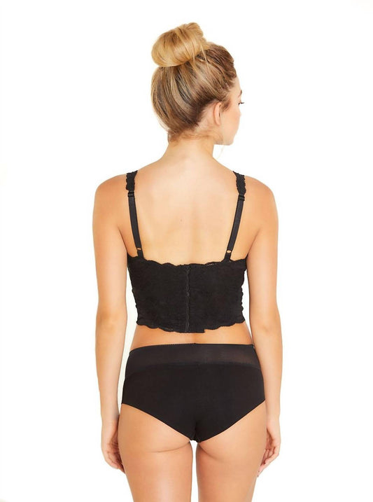 Never Say Never Curvy Plungie Longline Soft Bralette