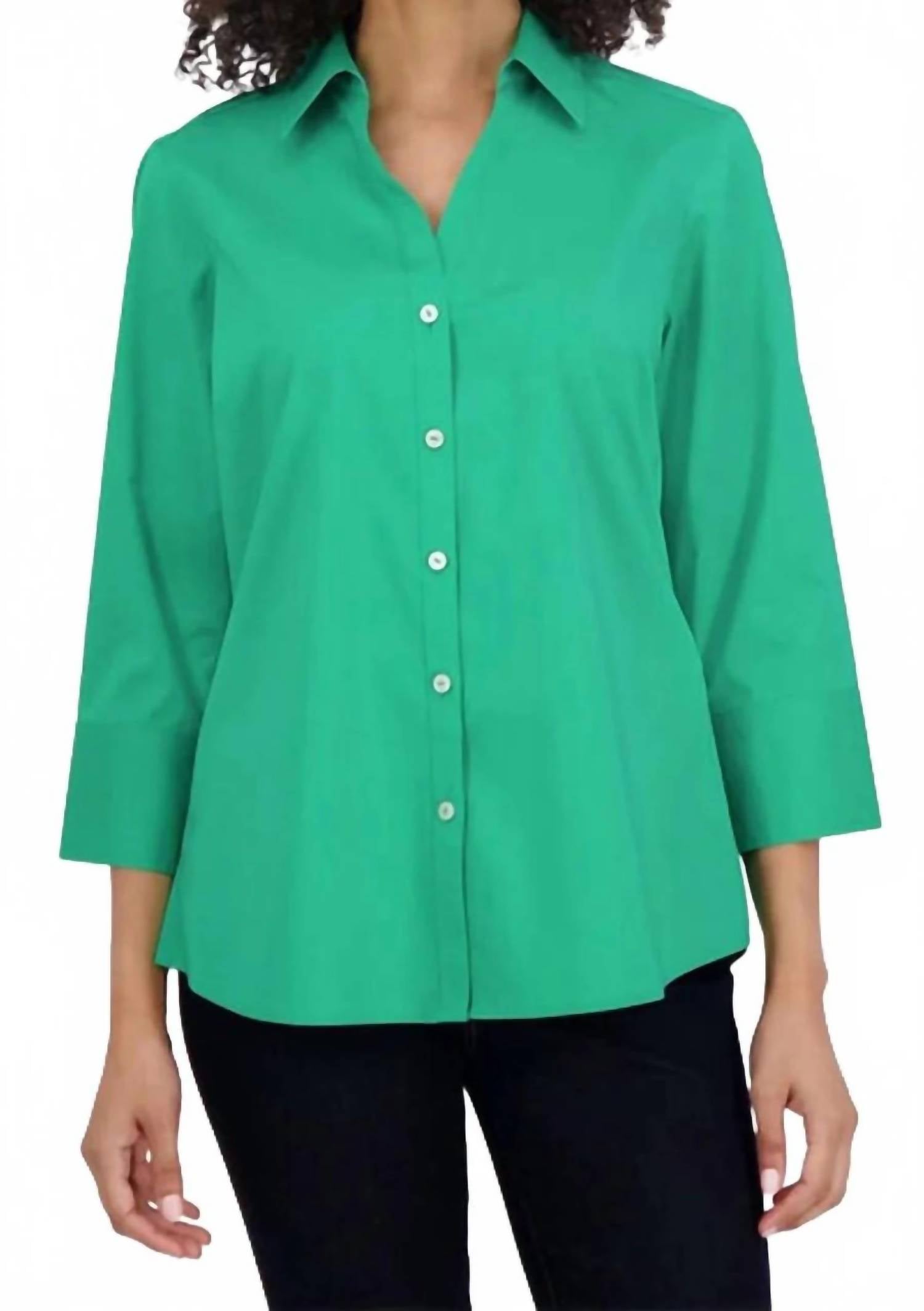 Foxcroft - No Iron Blouse
