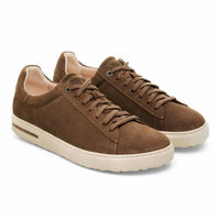 BIRKENSTOCK MEN'S BEND LOW SNEAKER in dark tea - men's sneaker - detail view