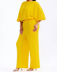 Karen T Design - Relaxed-fit Top & Wide-leg Pants