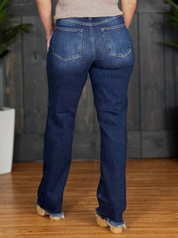 Judy Blue - Straight To The Point Straight Leg Jeans