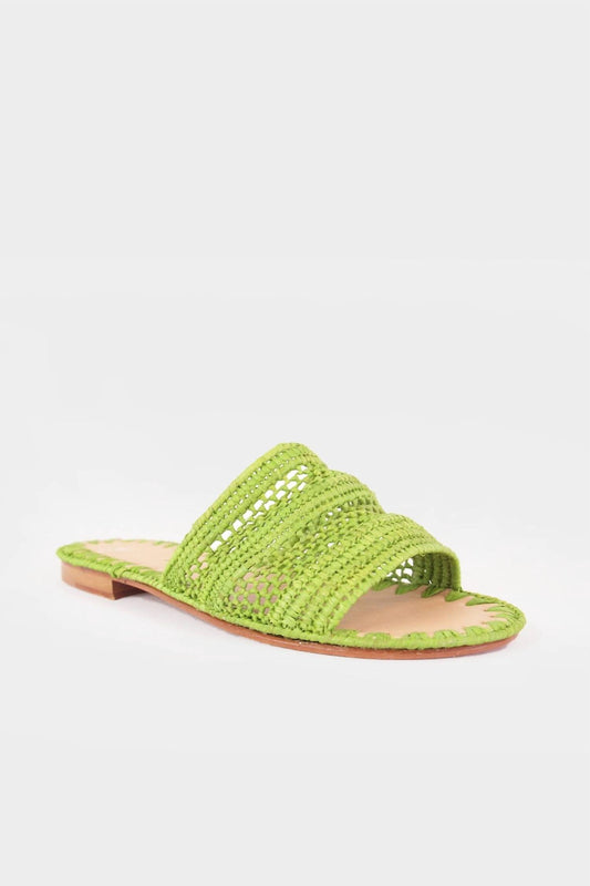 Melocotton - Women's Raffia Flat Sandal