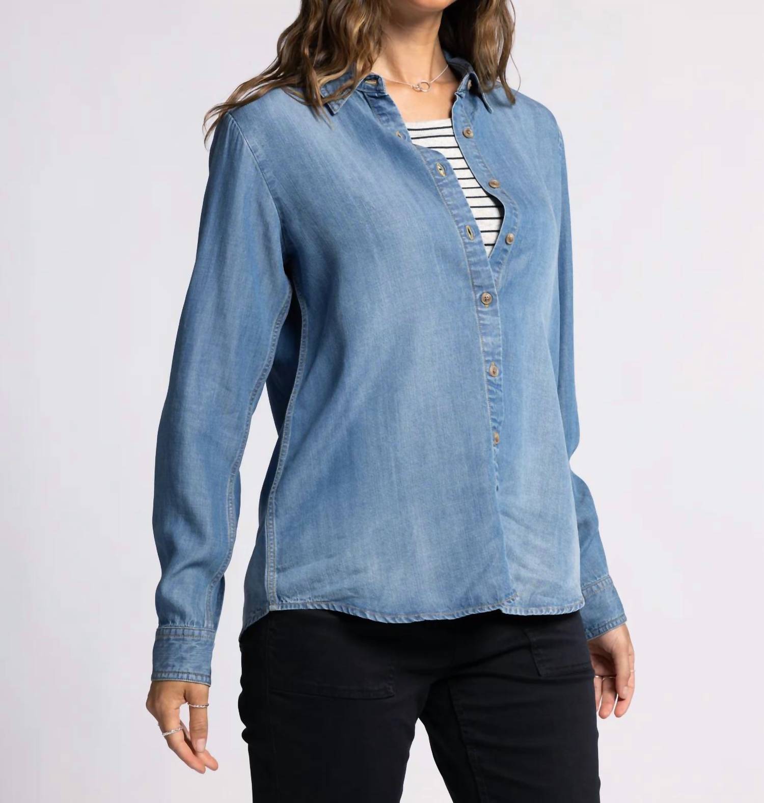 Thread & Supply - Denim Button Down Shirt