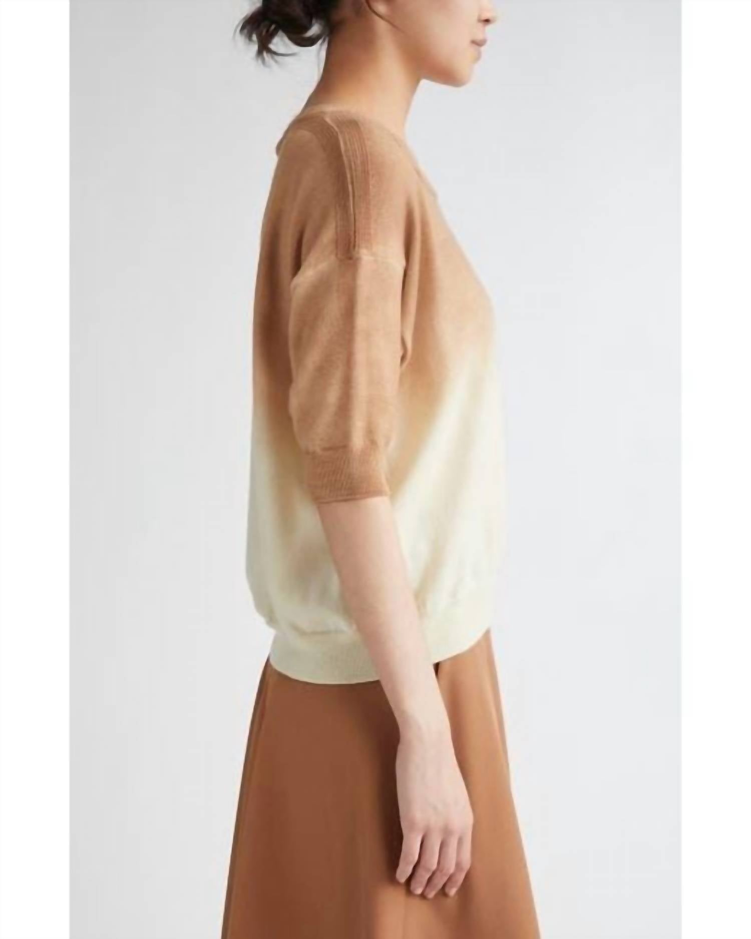 Herno - Wool Ombré Crew Sweater