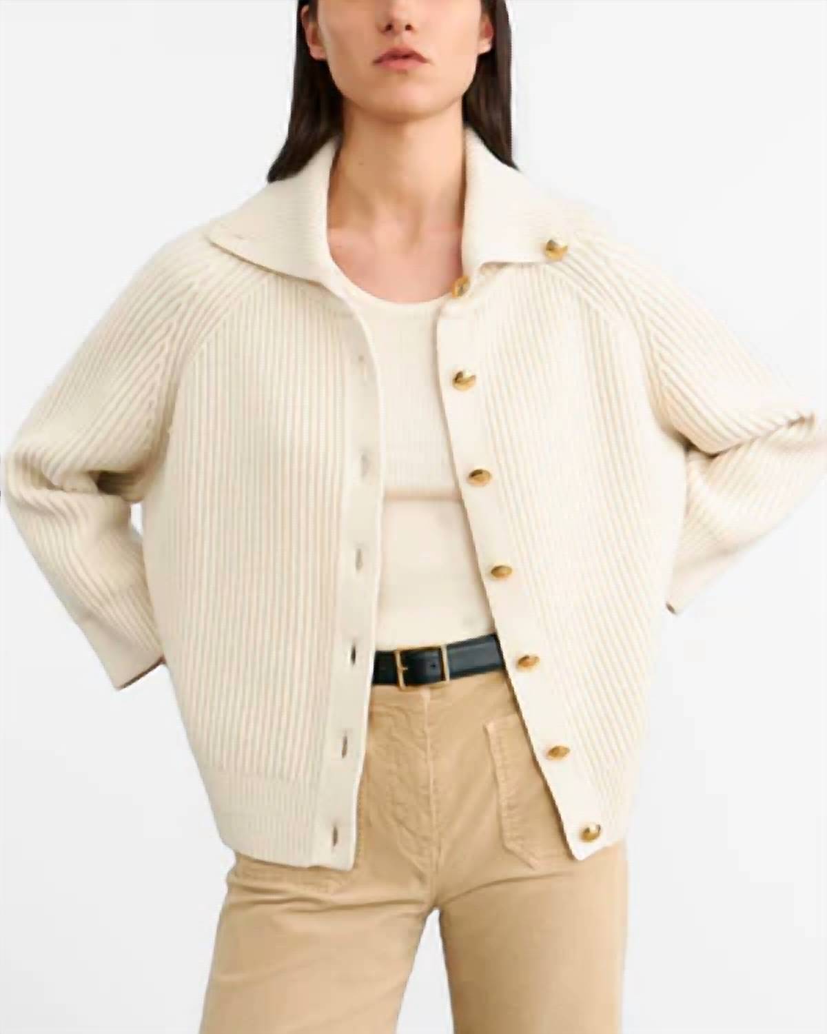 Nili Lotan - Deryl Chunky Rib Cardigan