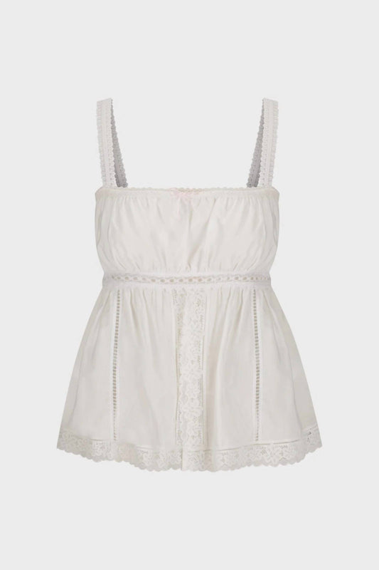 Swf - Lace Babydoll Top