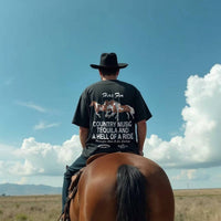 Los Sundays Tequila - Unisex The Hell Of A Ride Tee