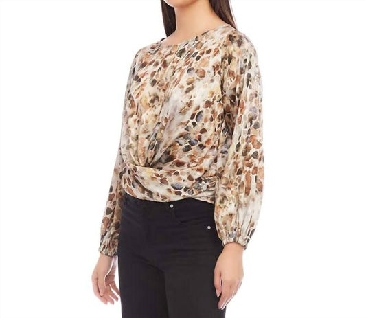 Karen Kane - Boatneck Drape Top