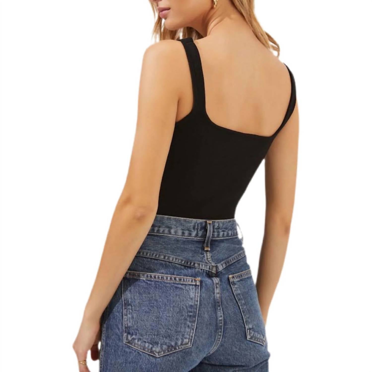Astr - Milano Ribbed Sweater Tank Top