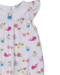 Kissy Kissy - Kids Ocean Antics Short Playsuit