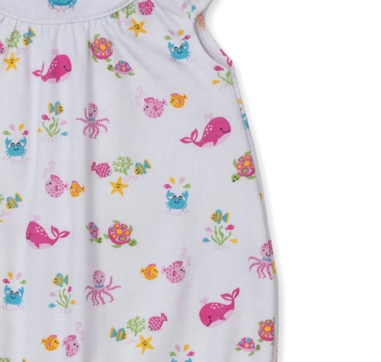 Kissy Kissy - Kids Ocean Antics Short Playsuit