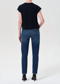 AGOLDE Cocktail Ankle Jeans in outline 1 - women's jeans - alternate view
