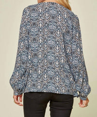Andree By Unit - Floral Embroidered Blouse