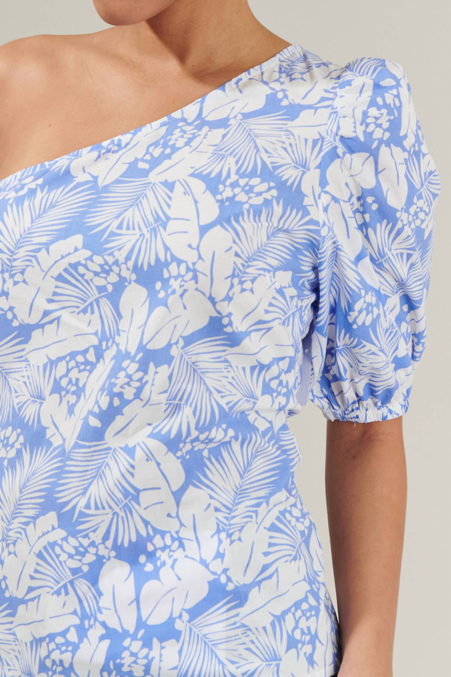 Sugarlips - Azul One Shoulder Blouse