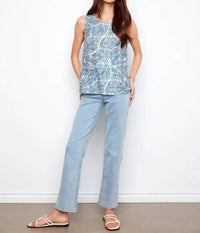 Charlie B - Printed Viscose Sleeveless Top