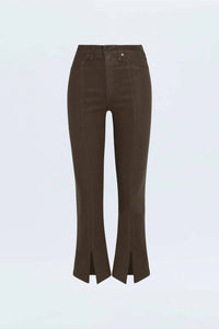 PISTOLA Lennon High Rise Bootcut Jeans With Slit in coated palm - women's jeans - view 5