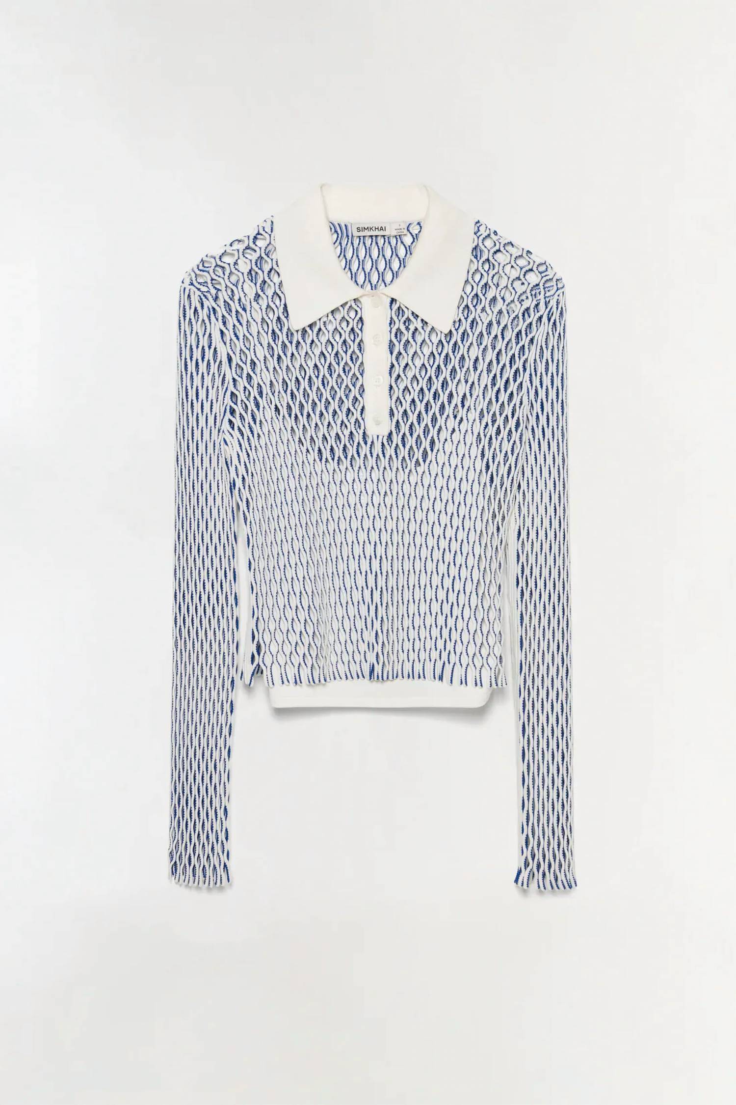 Jonathan Simkhai - Petra Knit Polo Top