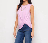Karen Kane - Sleeveless Pick-Up Top