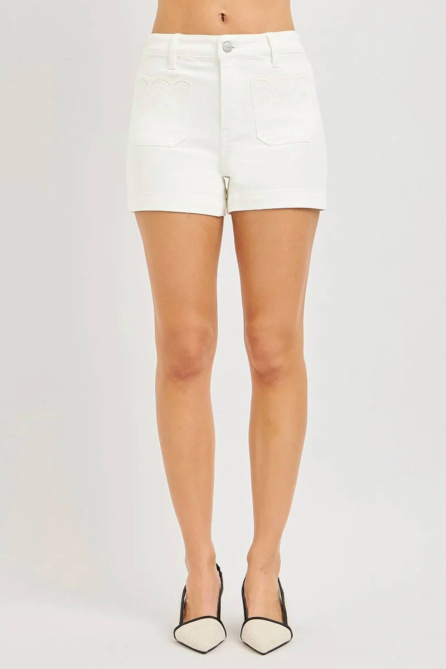 Risen - Eyelet Pocket Shorts