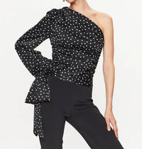 Pinko - Thira One Shoulder Blouse
