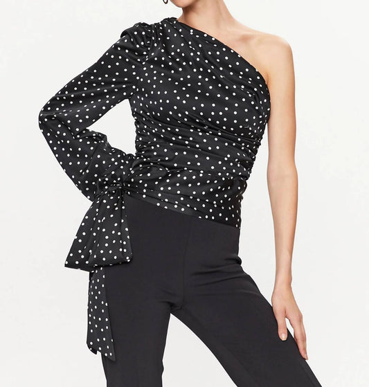 Pinko - Thira One Shoulder Blouse