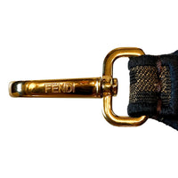 Fendi - Women's Roma Amor Embroidered Zucca Canvas Mini Strap