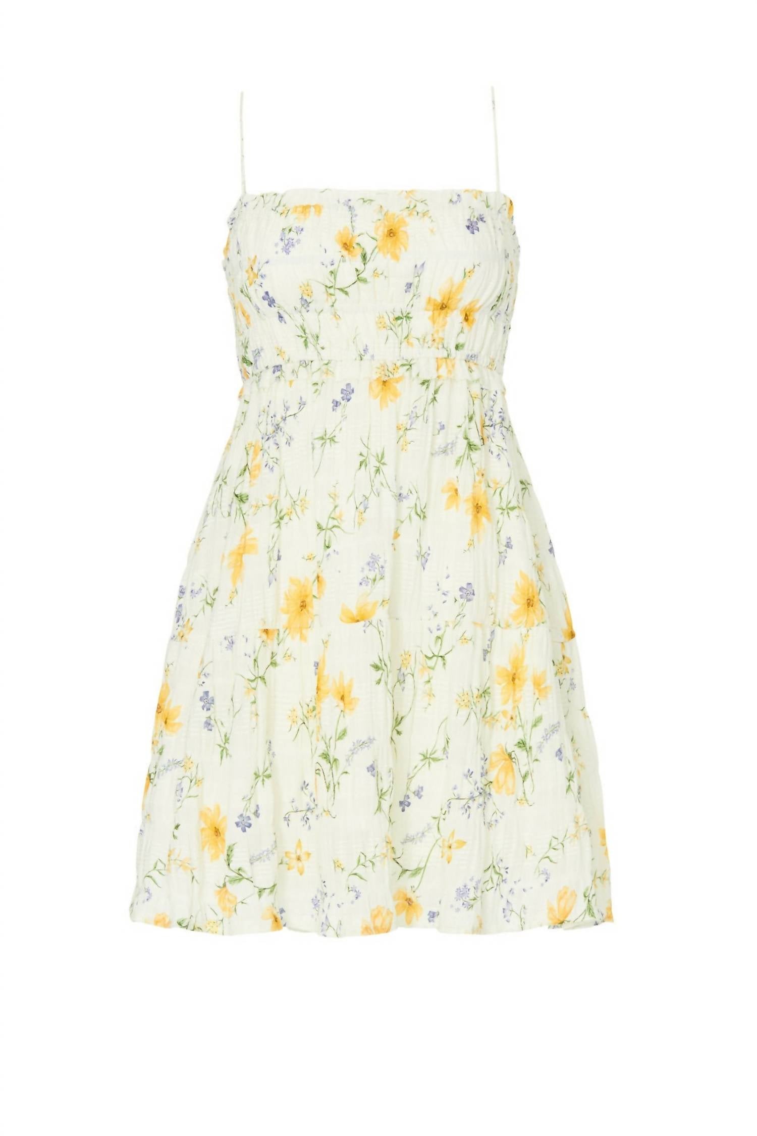 Kivari - Women's Adaline Strappy Elastic Mini Dress