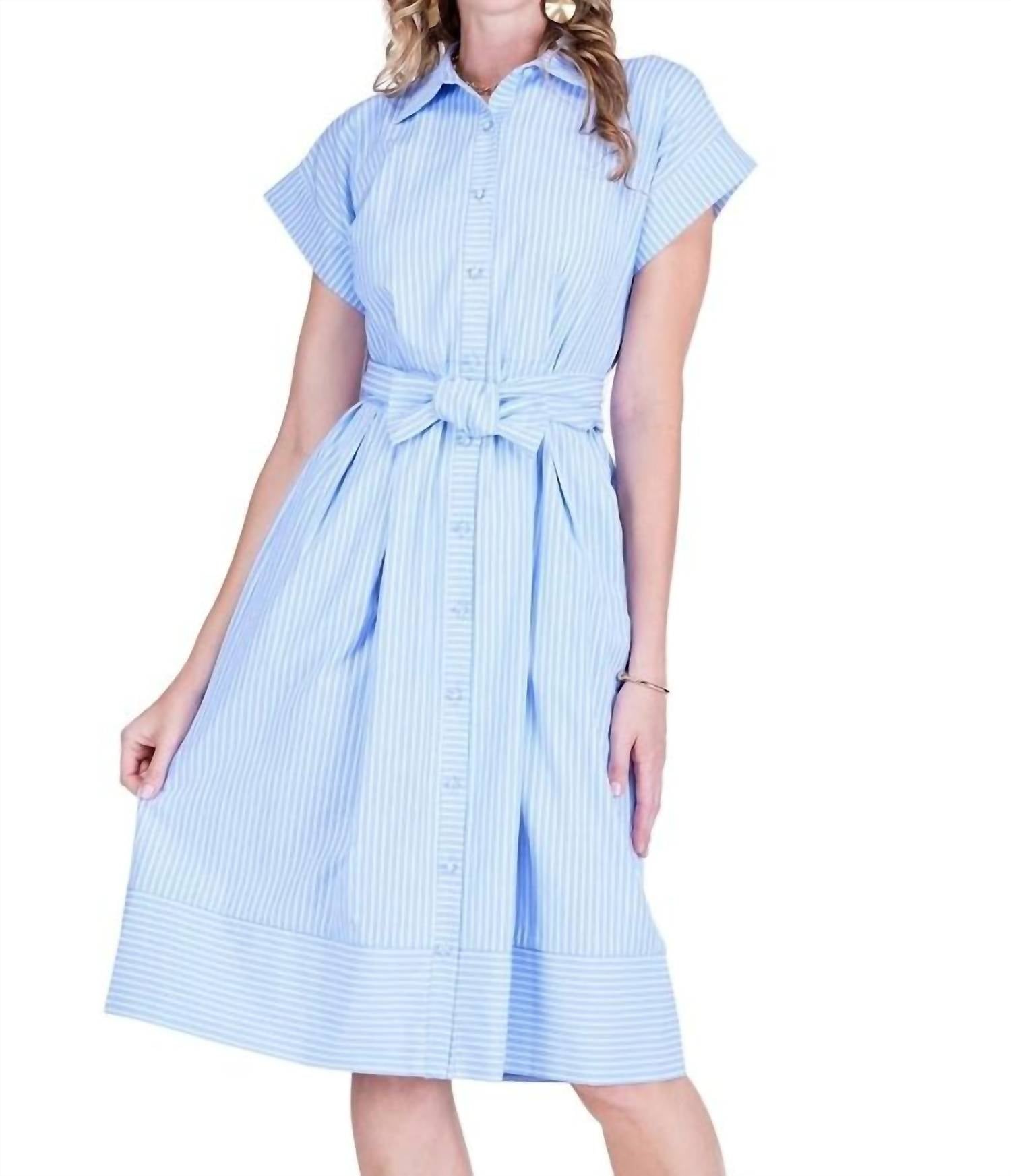 Jade - Placket Midi Shirtdress