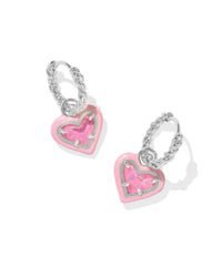 Kendra Scott - Women's Ari Heart Huggie Earrings