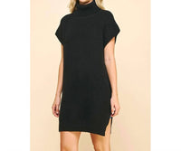 Pinch - Women's Turtle Neck Sweater Dress