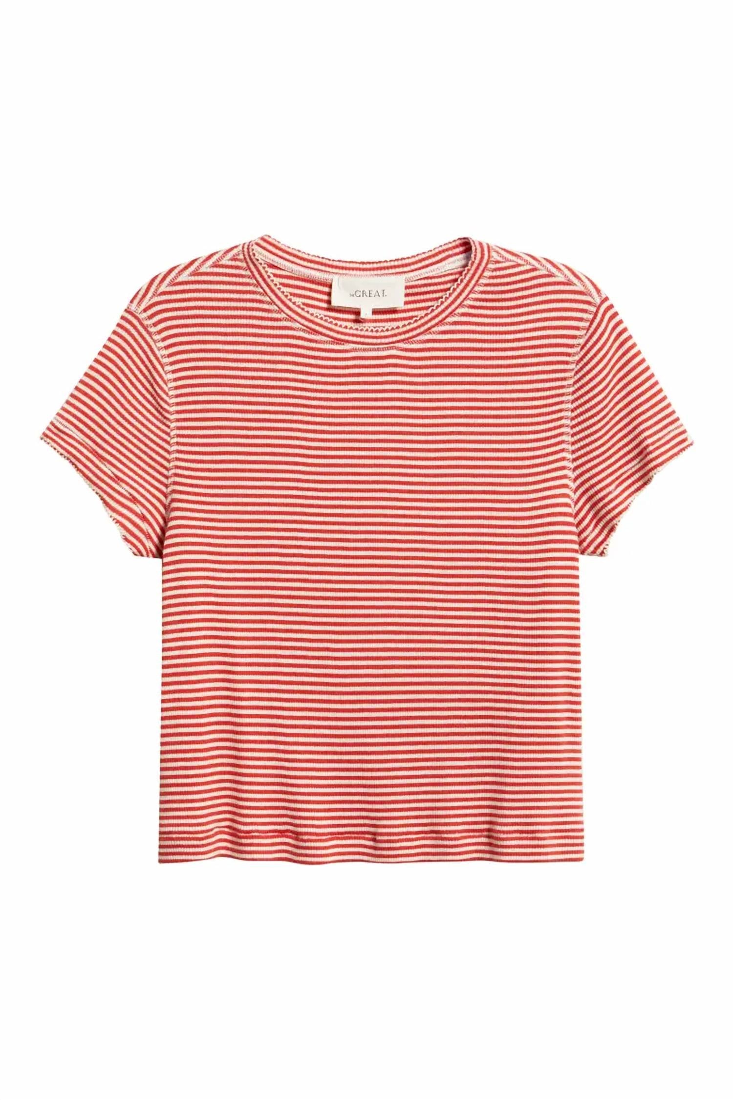 The Great. - Short Sleeves Cotton Tee
