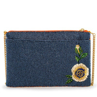 Mary Frances - Women's Wild Abandon Beaded Floral Mini Crossbody Bag