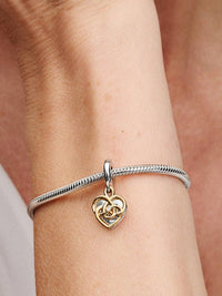 Pandora - Women's Mom Double Dangle Charm
