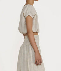 Laude The Label - Bubble Crop Top