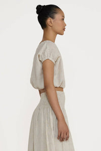 Laude The Label - Bubble Crop Top
