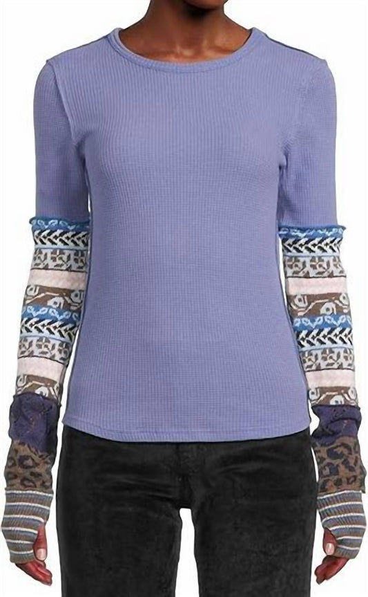 Free People - Long Sleeve All In Cuff Top