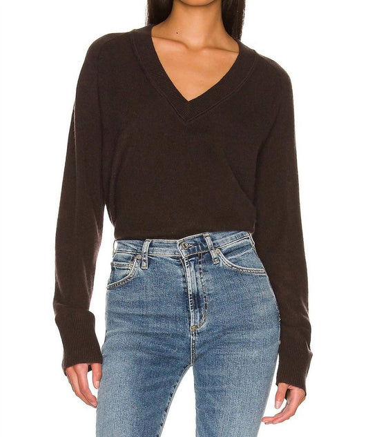 Equipment - MADALENE V NECK SWEATER