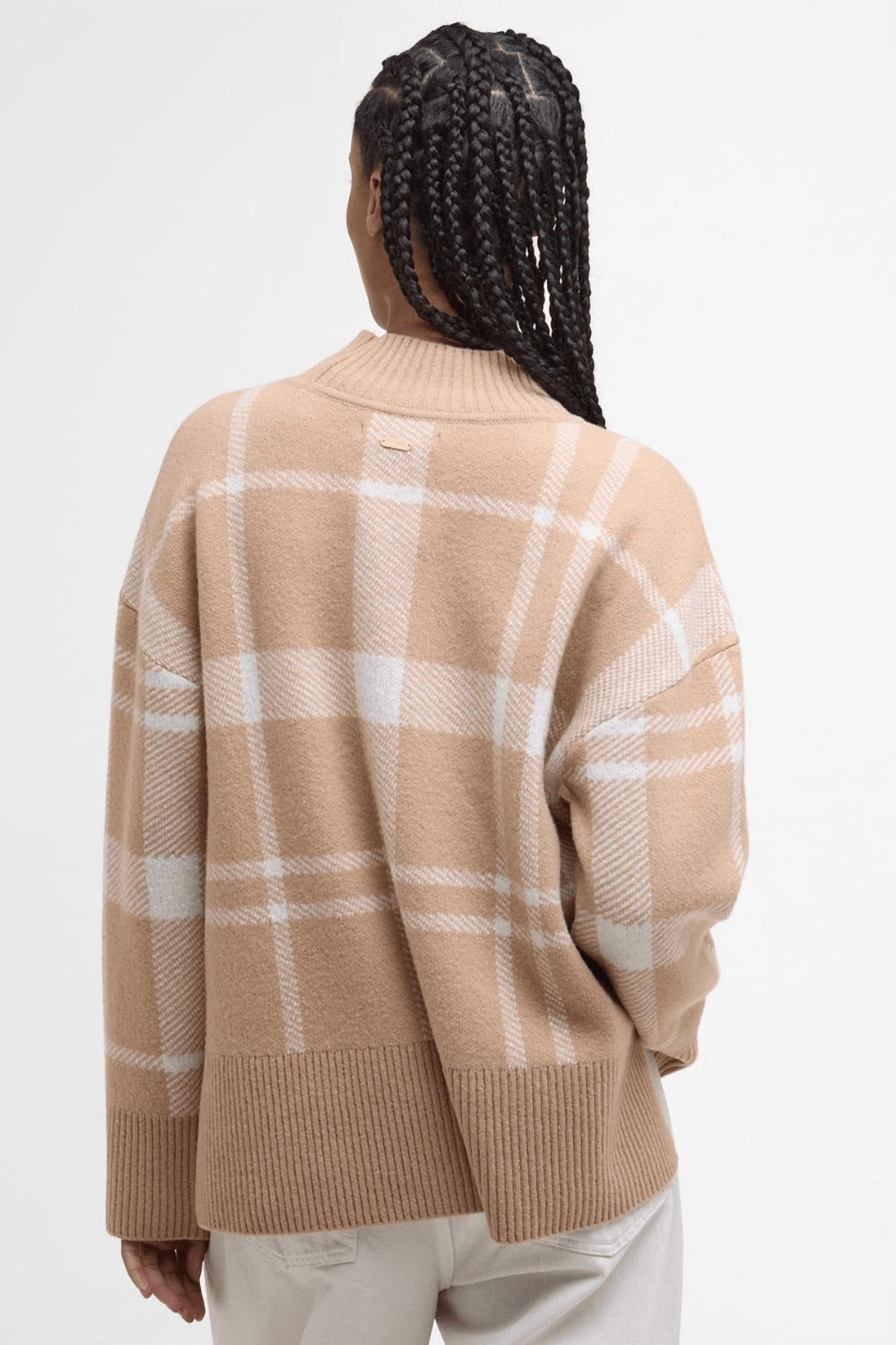 Barbour - Harriet Tartan High-neck Jumper