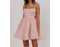 One And Only Collective - Sleeveless Organza Mini Dress