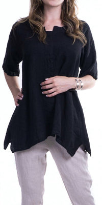 Gigi Moda - Tanya Linen Tunic Top
