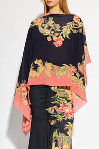 Etro - Silk Poncho