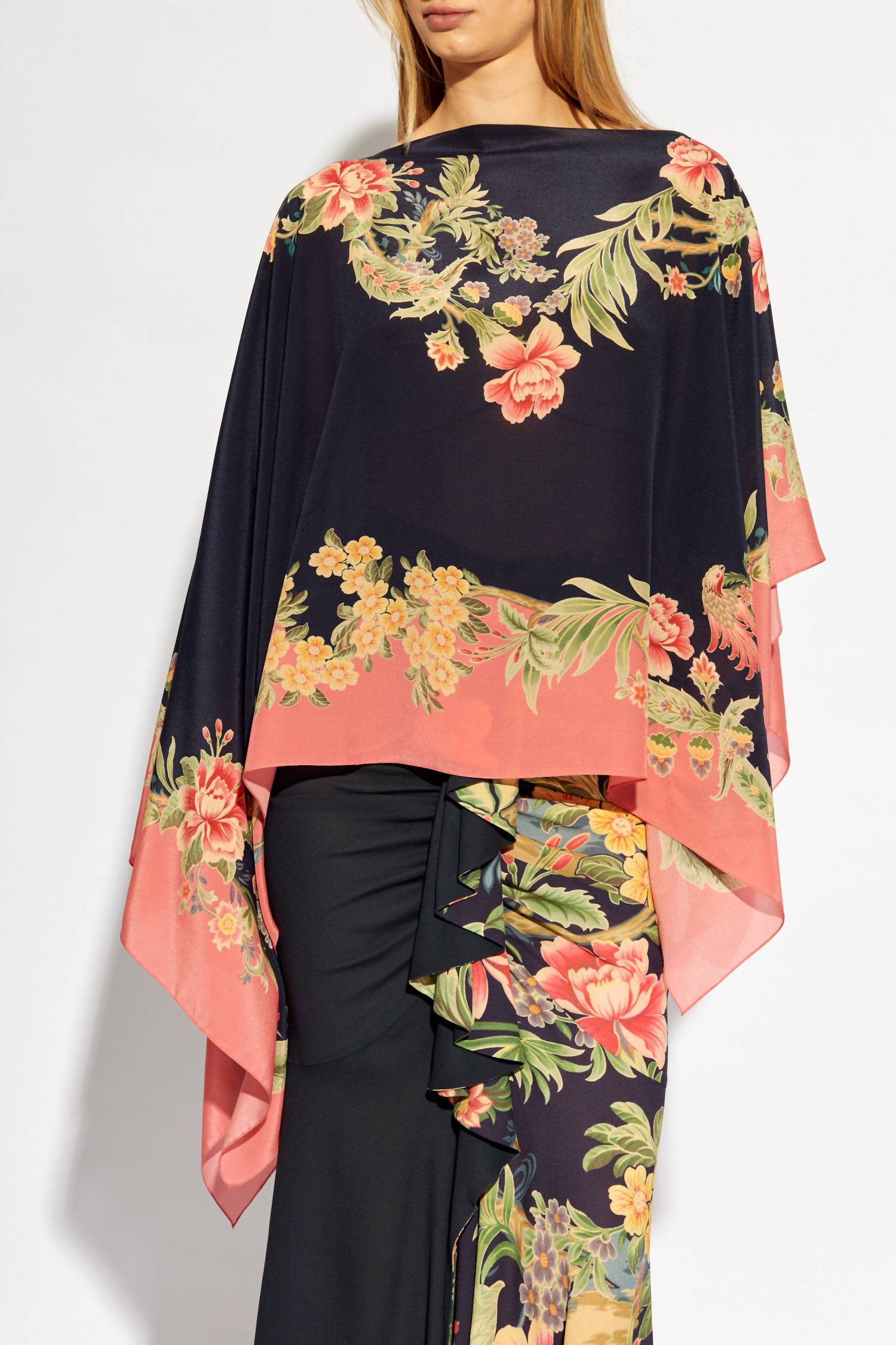 Etro - Silk Poncho
