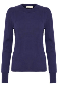 Soaked In Luxury - Spina Slim Fit Crew Neck Pullover Sweater