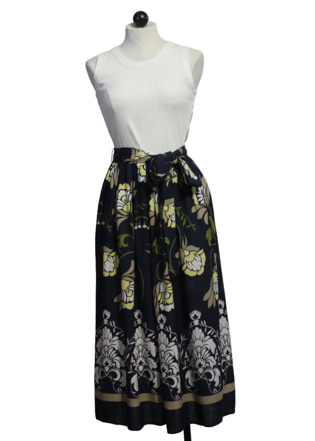 Fifteen Twenty - Seline Contrast Midi Dress