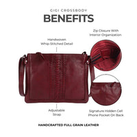 Latico - Women's Gigi Crossbody Bag