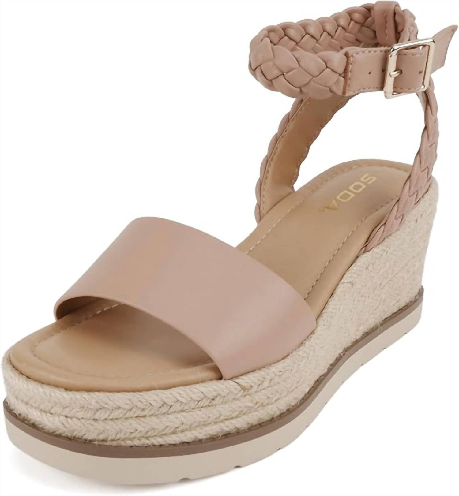 Soda - Women's Emalin Espadrille Wedge Sandal