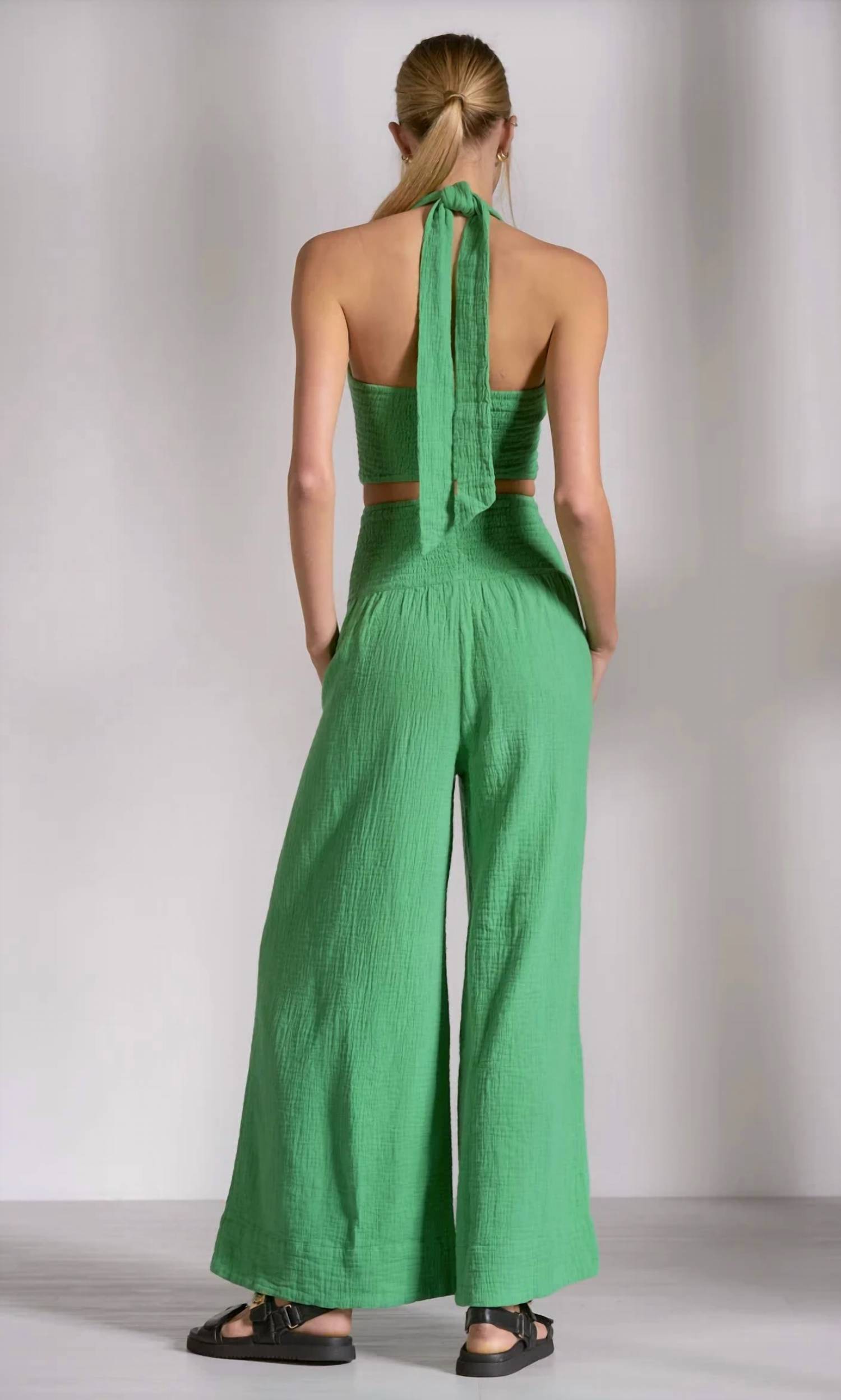 Elan - Cotton Wide Legs Jumper