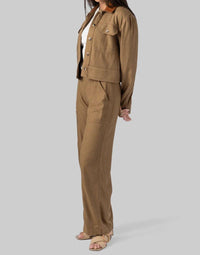 Simkhai - Langston Linen Utility Pant