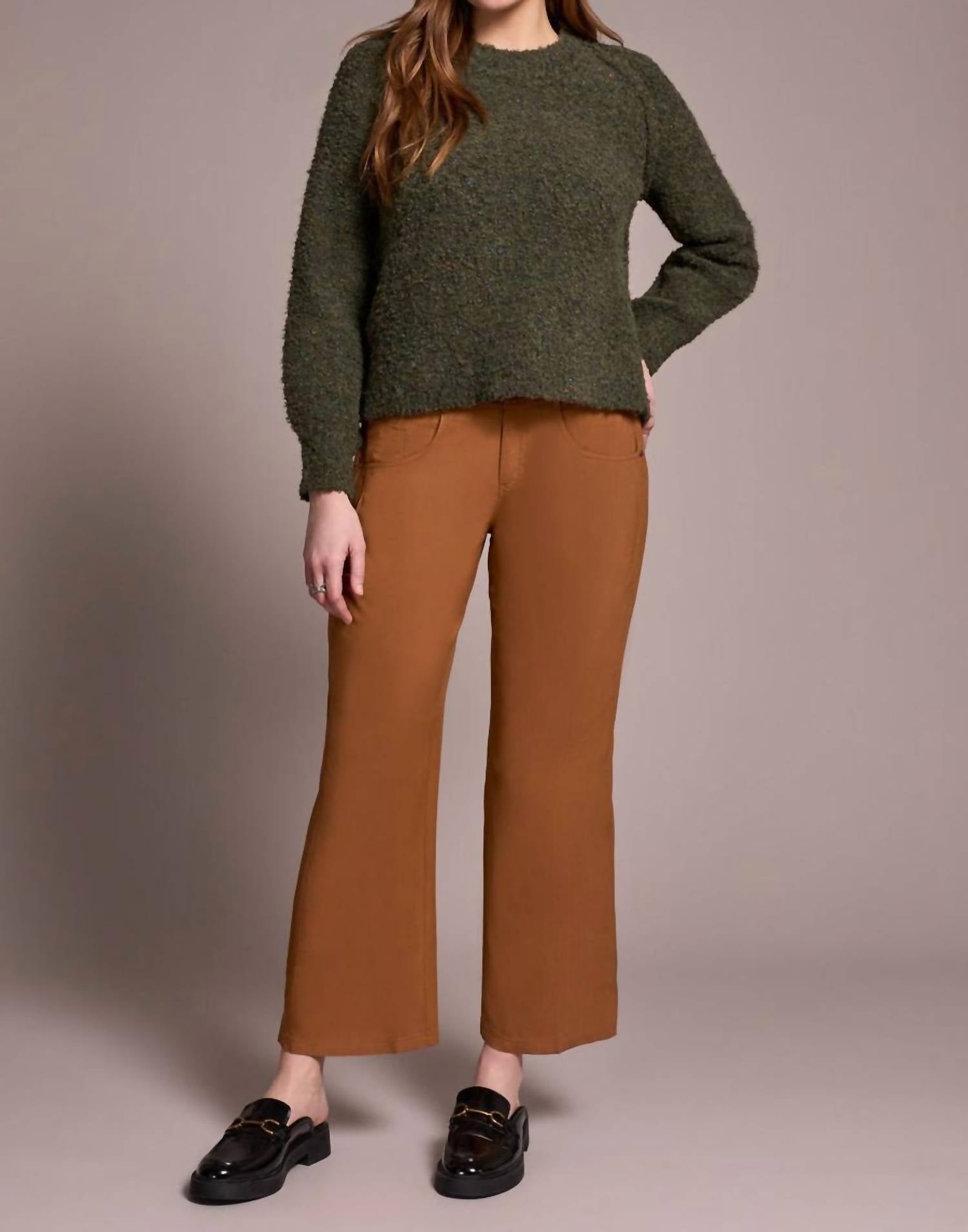 Tribal - Boucle Long Sleeve Crew Sweater