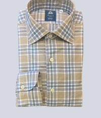 Finamore - Men's Plaid Shirt